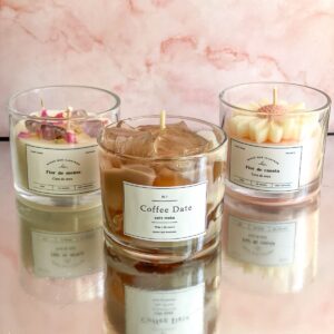 Kit de tres velas aromaticas